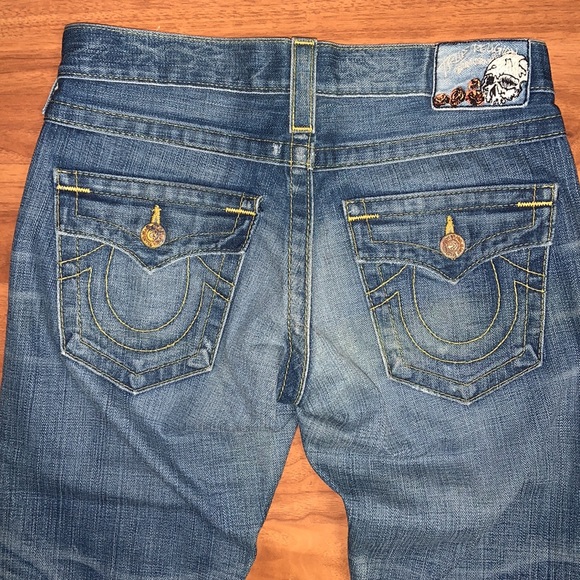 Original True Religion Rare Bottlecap Billy Straight Leg Jeans - Picture 6 of 6